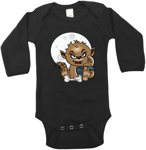 Wolfie Graphic Onesie or Tee