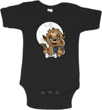 Wolfie Graphic Onesie or Tee