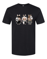 Horror Labubu Adult Graphic TShirt