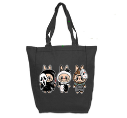 Horror Labubu Tote Bag