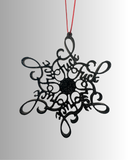 Resin F-Word Snow Flake