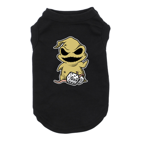 Oogie Boogie Dog Black T-Shirt Cat T-Shirt