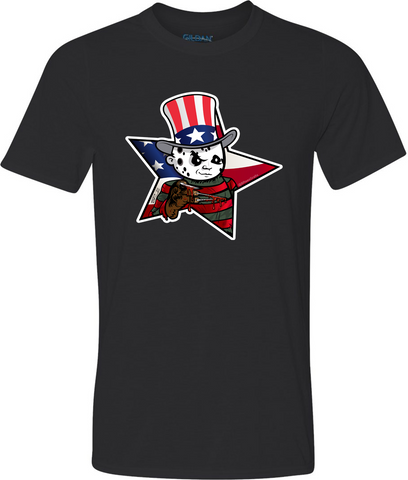 4th of July Freddy Adult Graphic Shirt