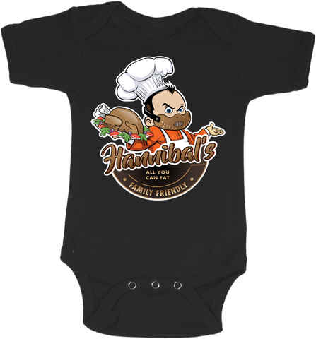 Dinner with Hannibal Graphic Onesie or Tee