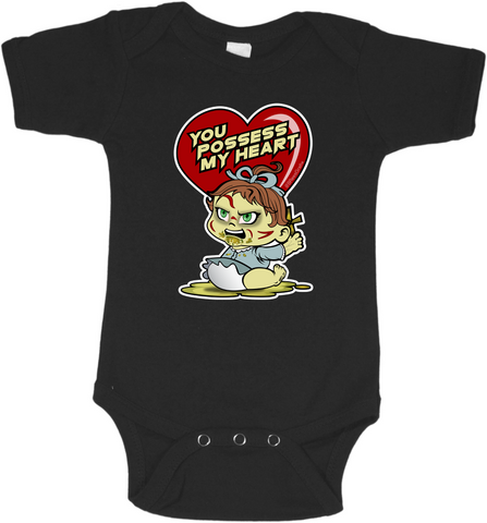 Exorcist Heart Graphic Onesie or Tee