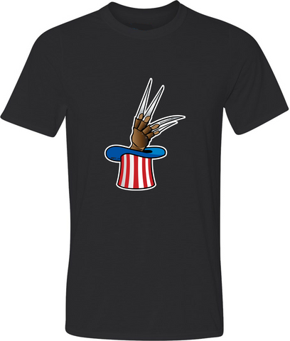 Fourth of July Freddy Adult Grafphic T-Shirt