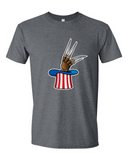 Fourth of July Freddy Adult Grafphic T-Shirt