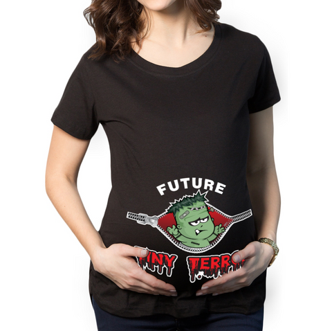 Future Tiny Terror Maternity T-Shirt - Frank