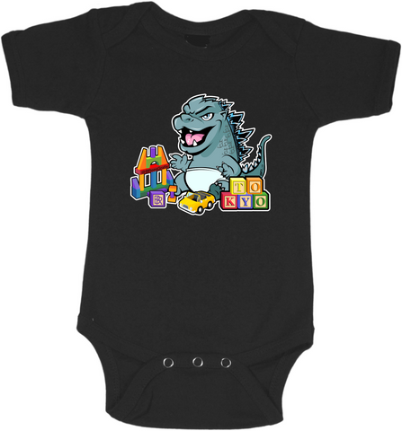 Baby Godzilla Graphic Onesie or Tee