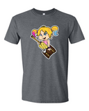 Harley Quinn Adult Graphic T-Shirt