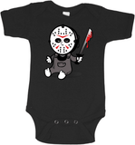 Jason Voorhees Graphic Onesie or Tee-Spooky Baby