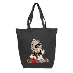 Baby Leather Face Tote Bag