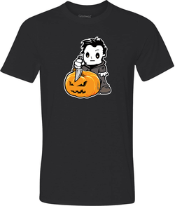 Michael Myers Adult Graphic Tshirt-Spooky Baby