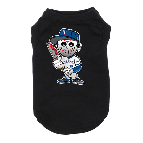 Rangers Jason Dog Black T-Shirt Cat T-Shirt