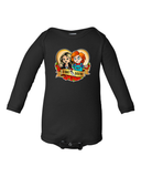 Till Death Chucky and Tiffany Graphic Onesie or Tee