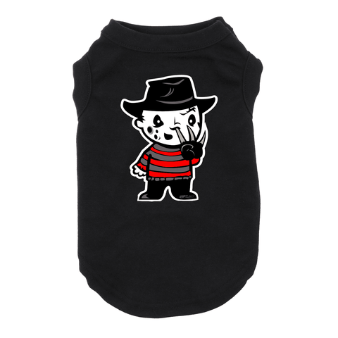 Baby Freddy Krueger Dog Black Tshirt Cat TShrit