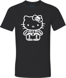 Bones Kitty Glow in the Dark Adult Graphic T-Shirt