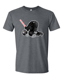 Baby Darth Vader Adult Graphic Shirt
