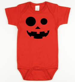 Pumpkin 1 Onesie or Tshirt-Spooky Baby